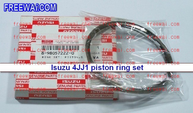 Piston Ring Set For Isuzu 4JJ1 4JJ1 TC 3 0L Turbocharged Diesel Engine piston-ring-set-for-isuzu-4jj1-4jj1-tc-3-0l-turbocharged-diesel-engine